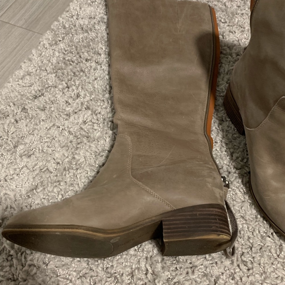 Lucky Brand Size 7.5 Riding Boots Leather - Picture 2 of 8
